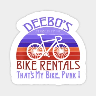 Deebo,s - Bike Rentals Magnet