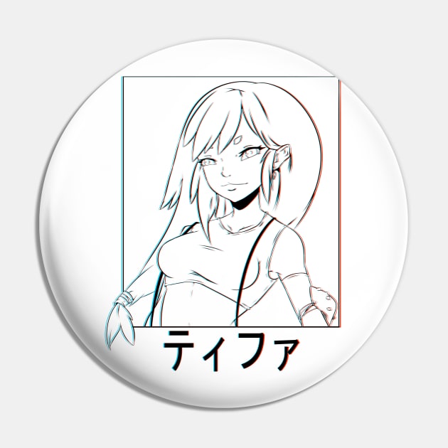 Chromatic Tifa Pin by Rhekara