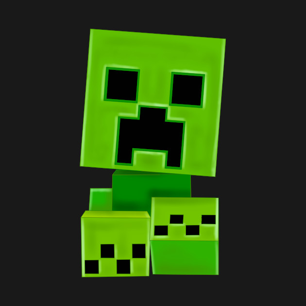 Discover Big Head Creeper - Creeper Minecraft - T-Shirt