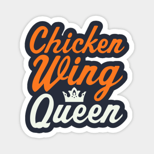 Buffalo Chicken Wing Queen Chicken Wings Lover Magnet