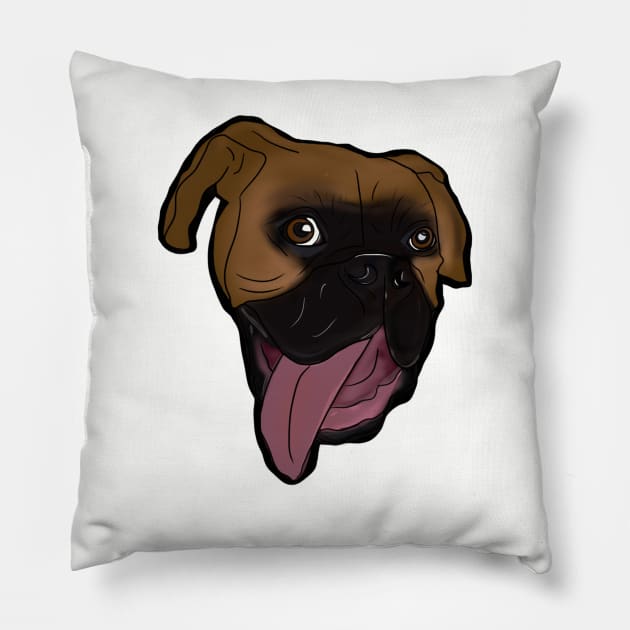 Derp! Pillow by Shea Klein