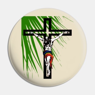 The Holy Week Christs Journey To The Cross LGBTQIA Pin