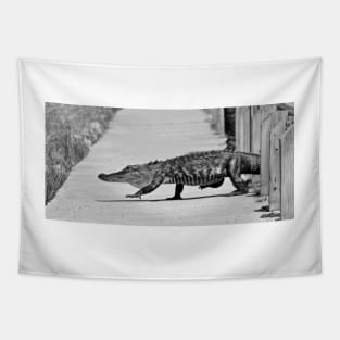 Gator Walking Tapestry