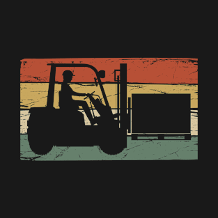 Forklift driver vintage T-Shirt