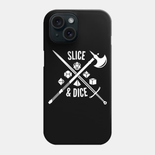 Dungeons and Dragons Slice and Dice Phone Case