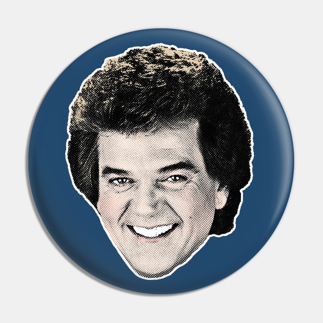 Conway Twitty / Retro Fan Art Gift Pin by DankFutura