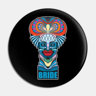 TIKI Bride Pin