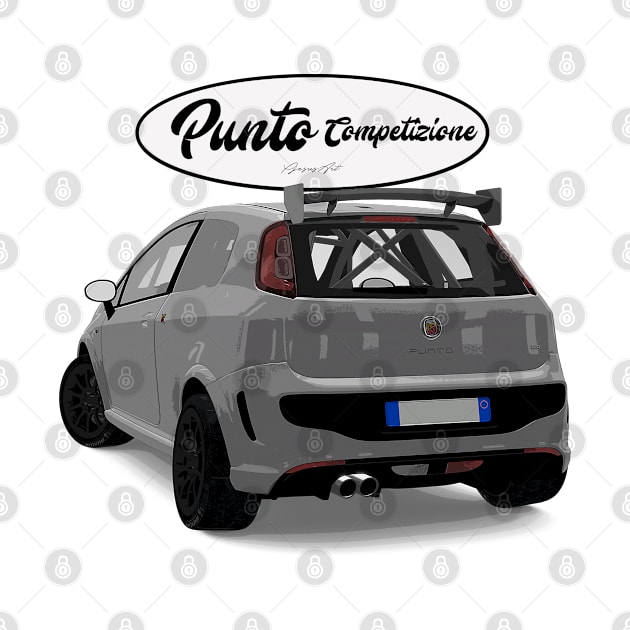 Punto Competizione Bianco Back by PjesusArt