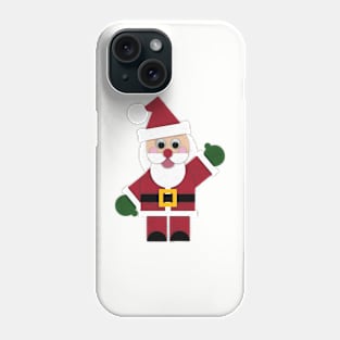 Christmas Felt Santa Phone Case