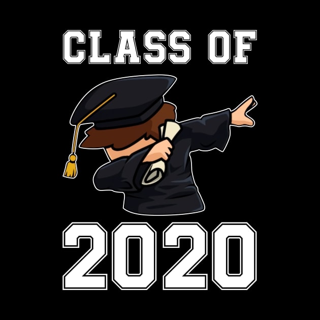 Dabbing Graduation Class 2020 Gift by cruztdk5