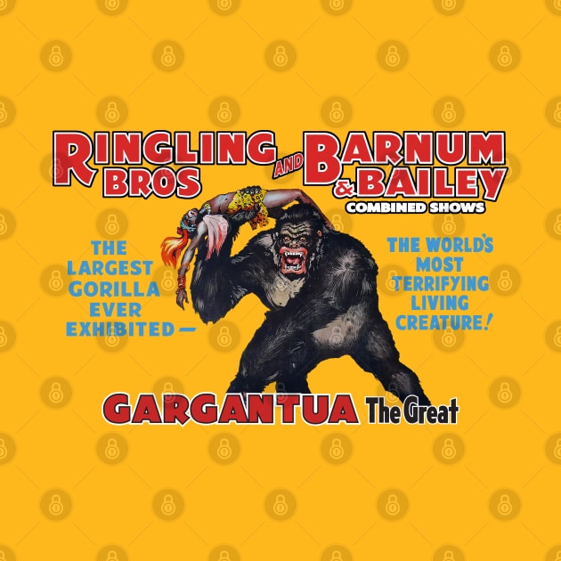 Ringling Bros Gargantua - Largest Gorilla Ever! by Chewbaccadoll