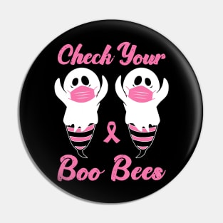 Check Your Boo Bees Pin