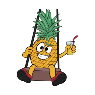 Pineapple Casanova swinging T-Shirt