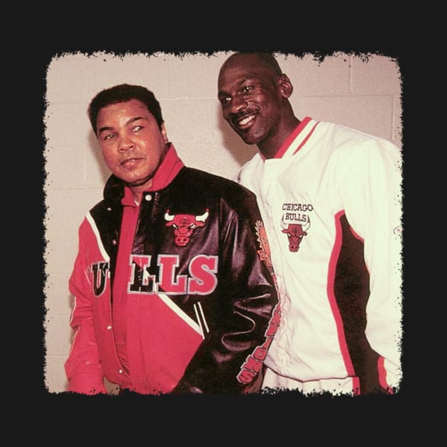 Muhammad Ali & Michael Jordan - Vintage by GoodMan999