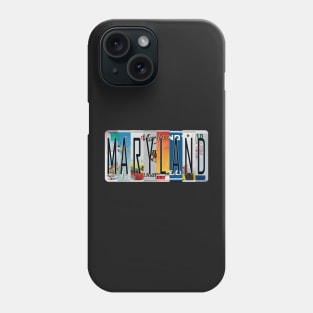 Maryland License Plates Phone Case