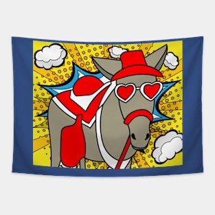 Party Retro Ass With Sunglasses Tapestry