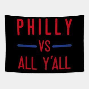 Philly vs All Y'all, Philadelphia themed Tapestry