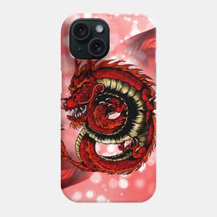 Wonderful asian dragon Phone Case