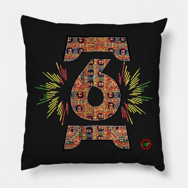 Ethiopian Fashion Pillow by Abelfashion