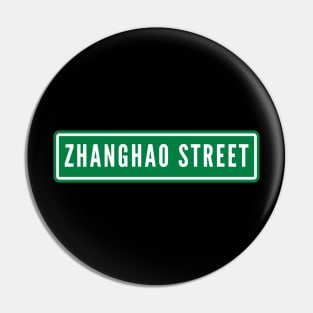 ZEROBASEONE Zhanghao Street Sign Pin