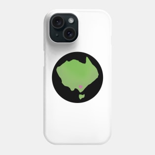 My Heart is in Australia Phone Case