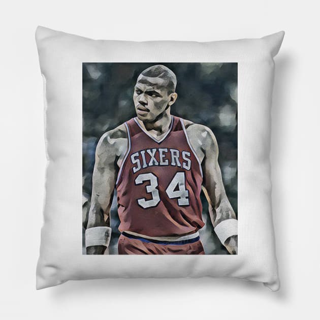 charles barkley Pillow by sepuloh