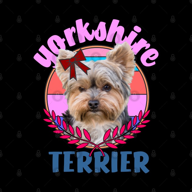 yorkshire terrier dog by Carolina Cabreira