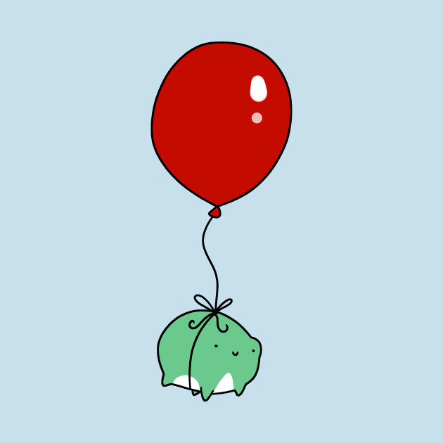 Balloon Frog - Frog - Phone Case