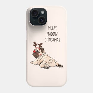 PUGGIN CHRISTMAS Phone Case