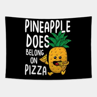 Pineapple Does Belong on Pizza Tapestry