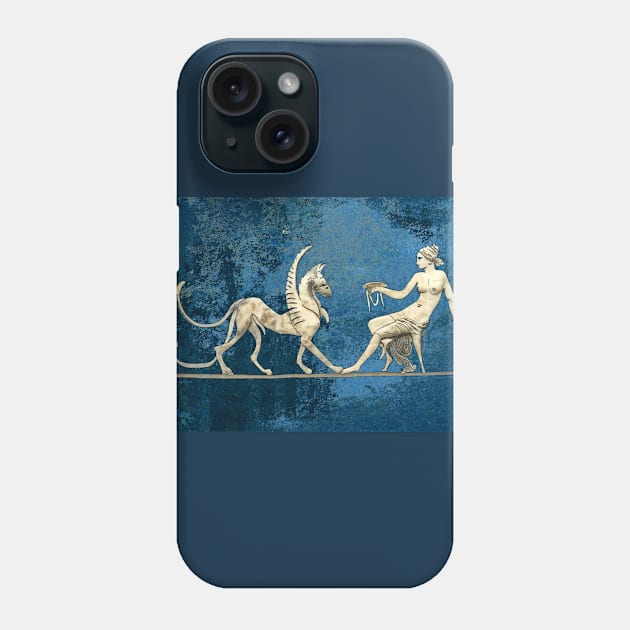 Maiden & Griffin_05 Phone Case by Mosaicblues