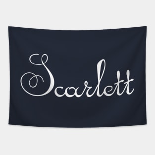 Pick your name. Scarlett Tapestry