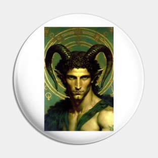 Aries - The Ram - First Sign of the Zodiac Pin