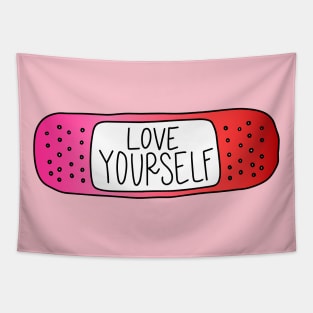 Love Yourself - Pink Tapestry