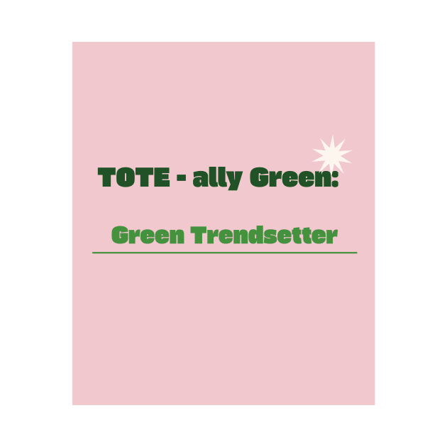 Tote - Ally Green Sustainability by Luxura Lifestyle Group