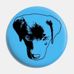 Labrador Puppy Head Pin