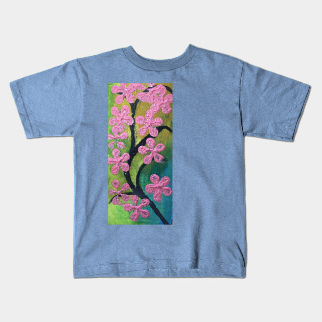 Cherry Blossom Painting Cherry Blossoms Kids T Shirt Teepublic