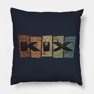 Kix - Retro Pattern Pillow