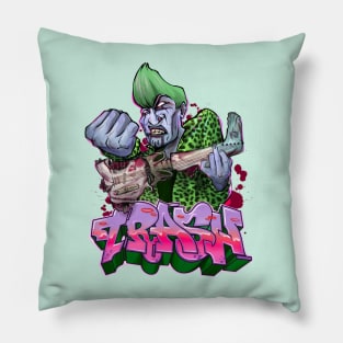 Trash (kids version) by Zarkoner Pillow