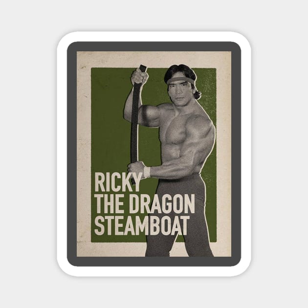 Ricky The Dragon Steamboat Magnet by nasib