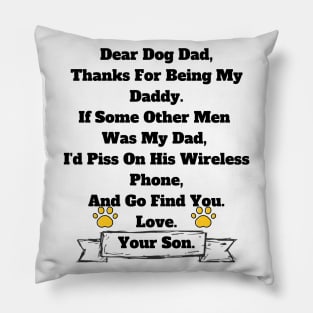 Dog Dad Gift From Son T-shirt, Hoodie, Mug, Phone Case Pillow