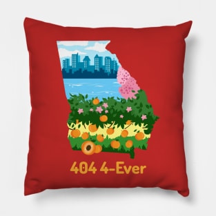 Atlanta 404 4Ever Pillow