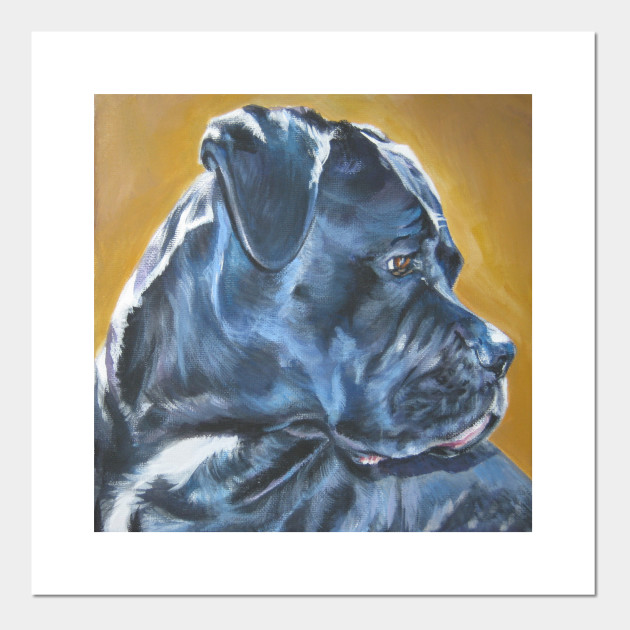 cane corso painting