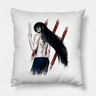 Wolf Girl Pillow