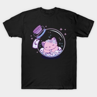 Purple Cat Skulls Creepy Cute T-Shirts for Sale