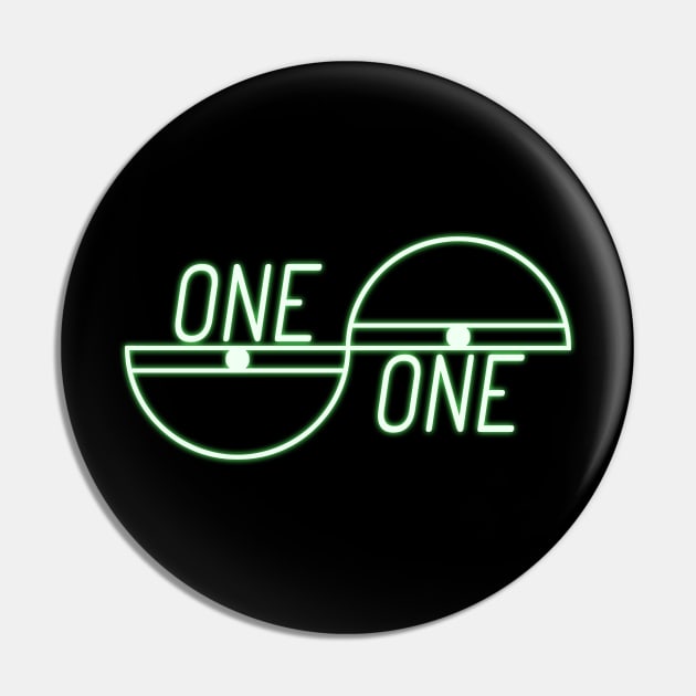 One One Logo Pin by Natsu714