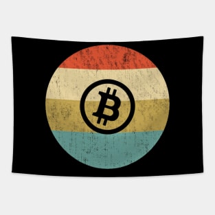 Vintage Bitcoin Tapestry