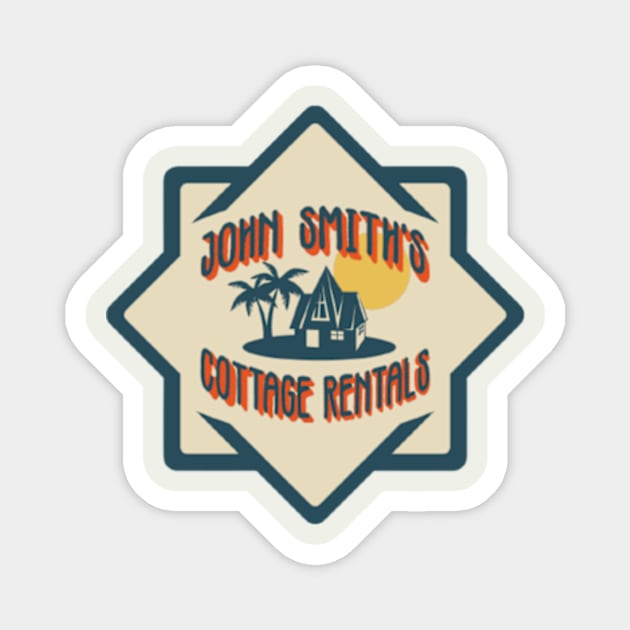 JOHN SMITH'S COTTAGE RENTALS Magnet by horse face