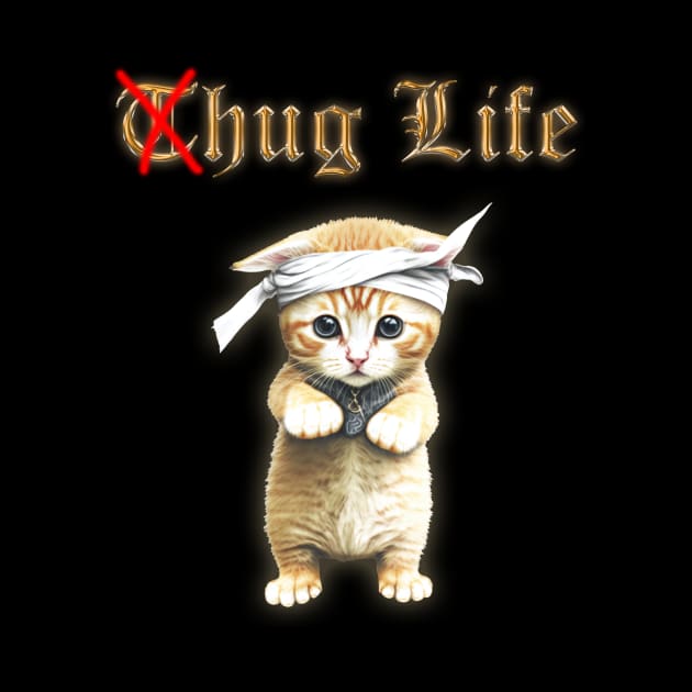 Thug Life, Kitten by DragonDream