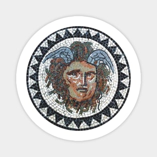 Ancient Greek mosaic Medusa Magnet